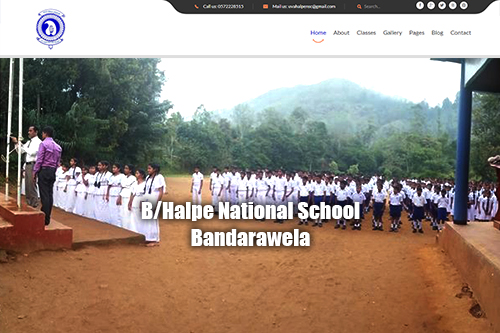 Halpe School website